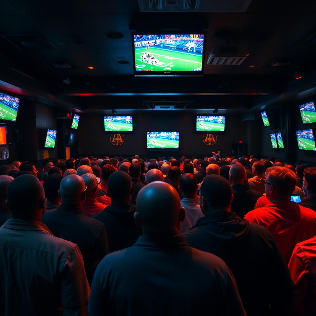 Clubhouse crowd